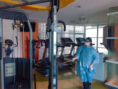 บริการพ่นฆ่าเชื้อด้วยละอองน้ำ