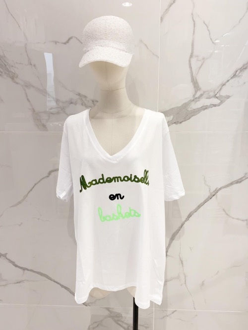 Tee-shirts GT vert mademoiselle 