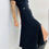 Miniature : Robe longue noire esprit couturier 