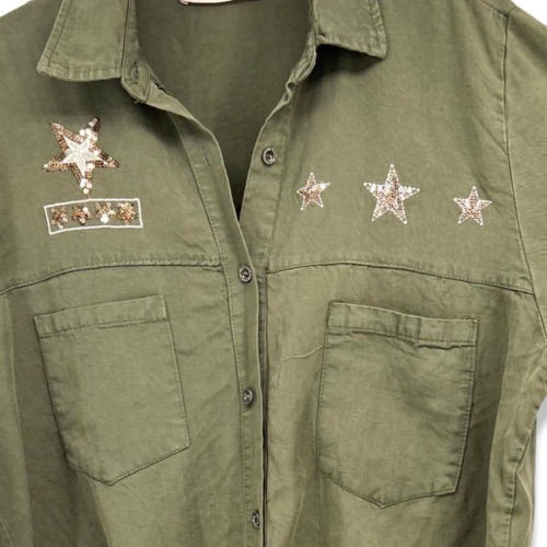 Miniature : Chemise army étoile kaki