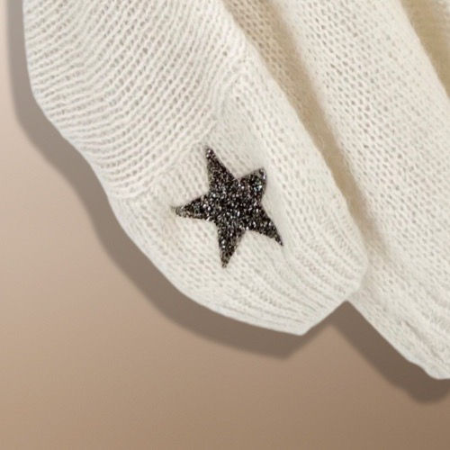 Miniature : Veste Mohair blanc cassé