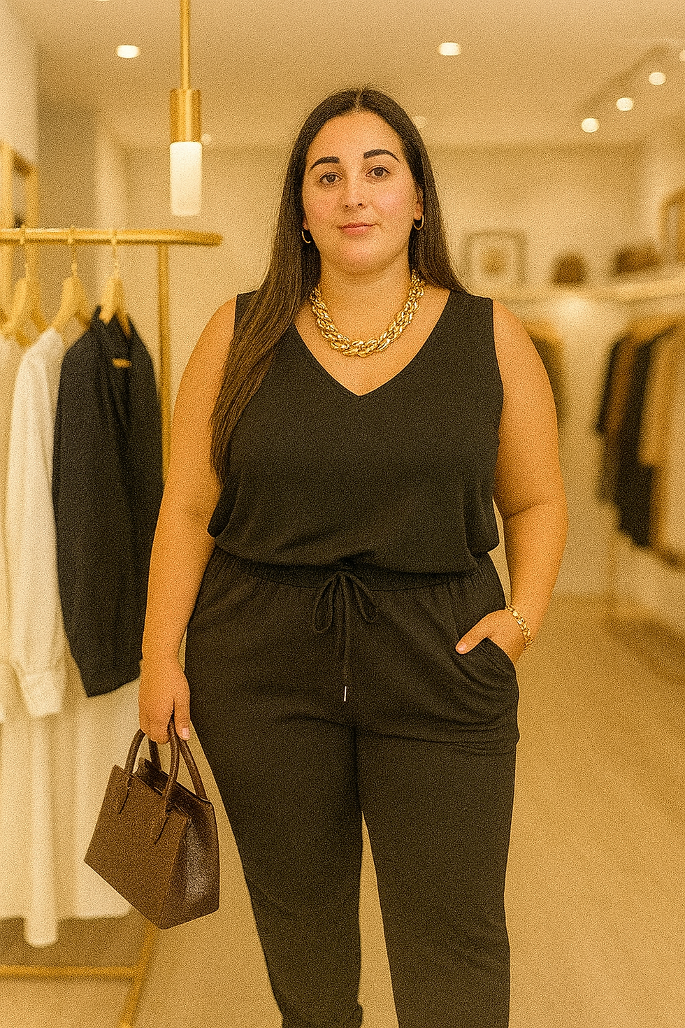 Pantalon noir magique