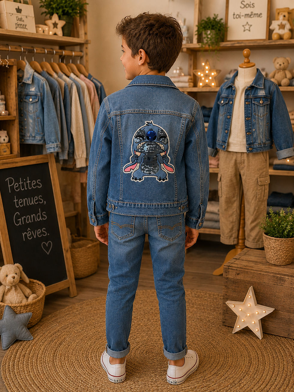 Miniature : Veste création Stitch mixte 