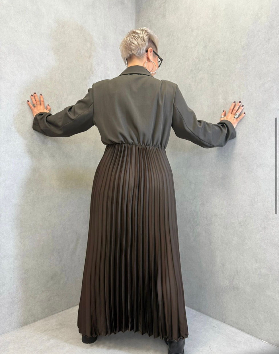 Miniature : Robe tailleur chocolat 