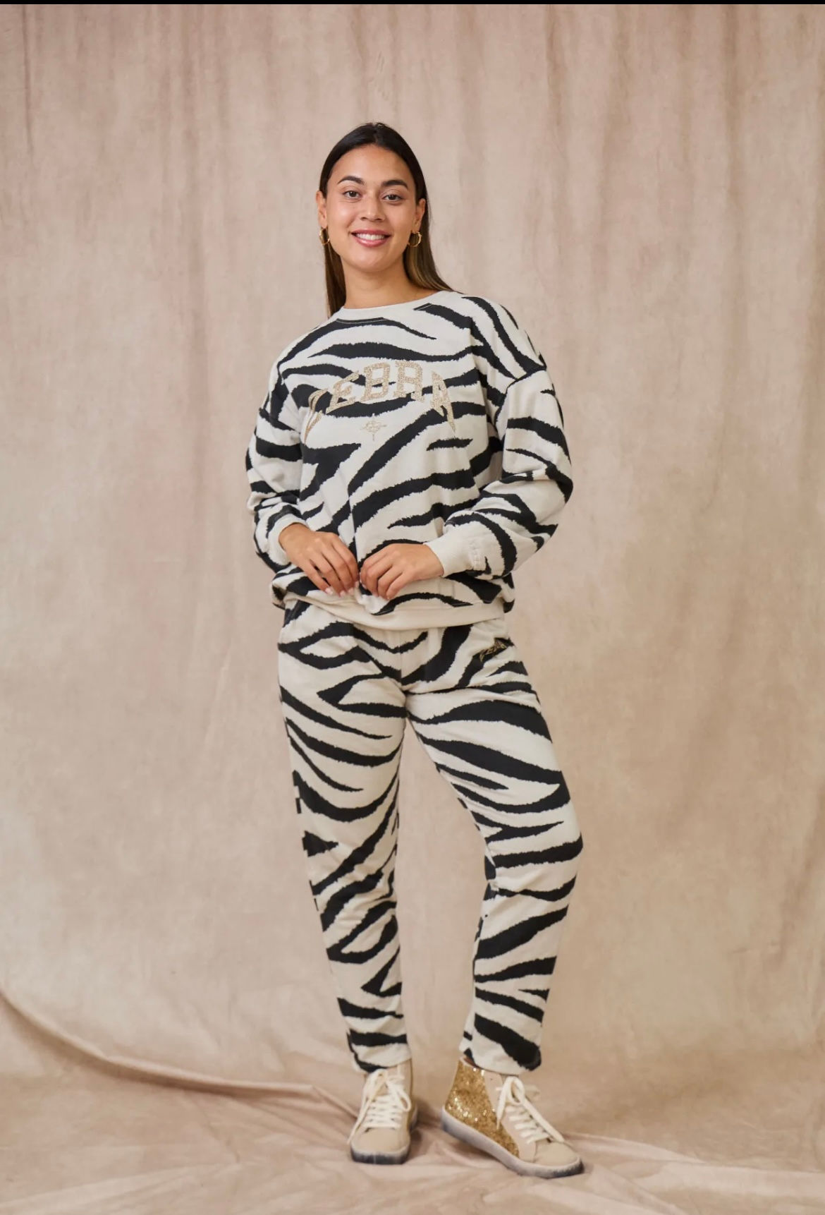 Pantalon jogging zébra 
