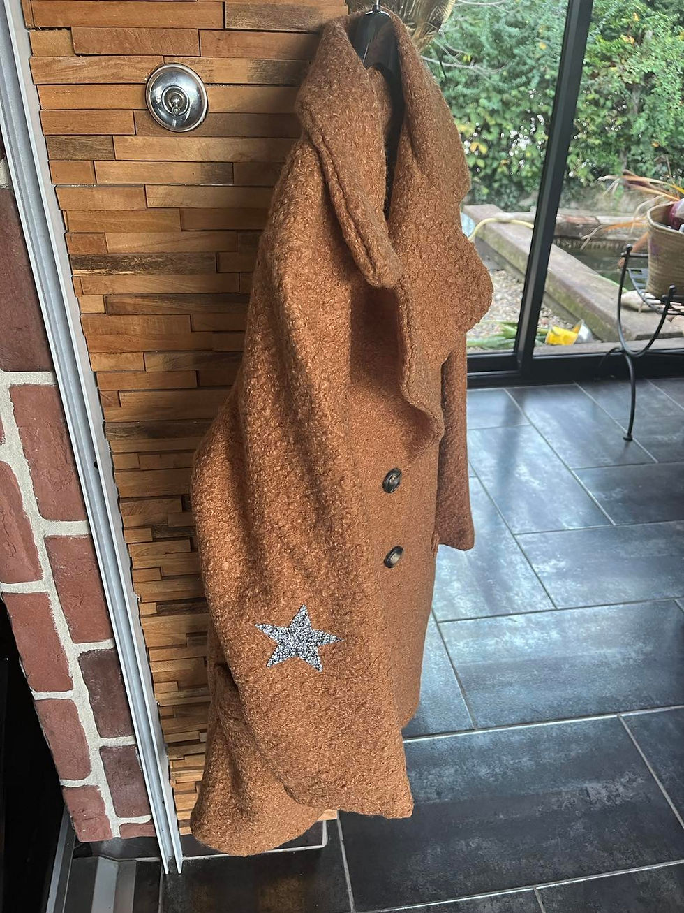 Miniature : Manteau 3/4 camel