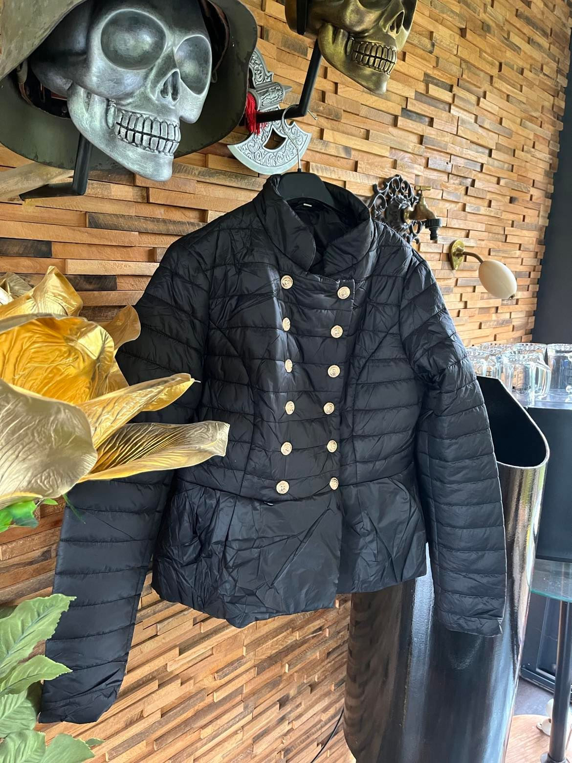 Doudoune légère style officier