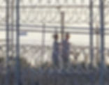 Maxwell (left) and unidentified inmate.