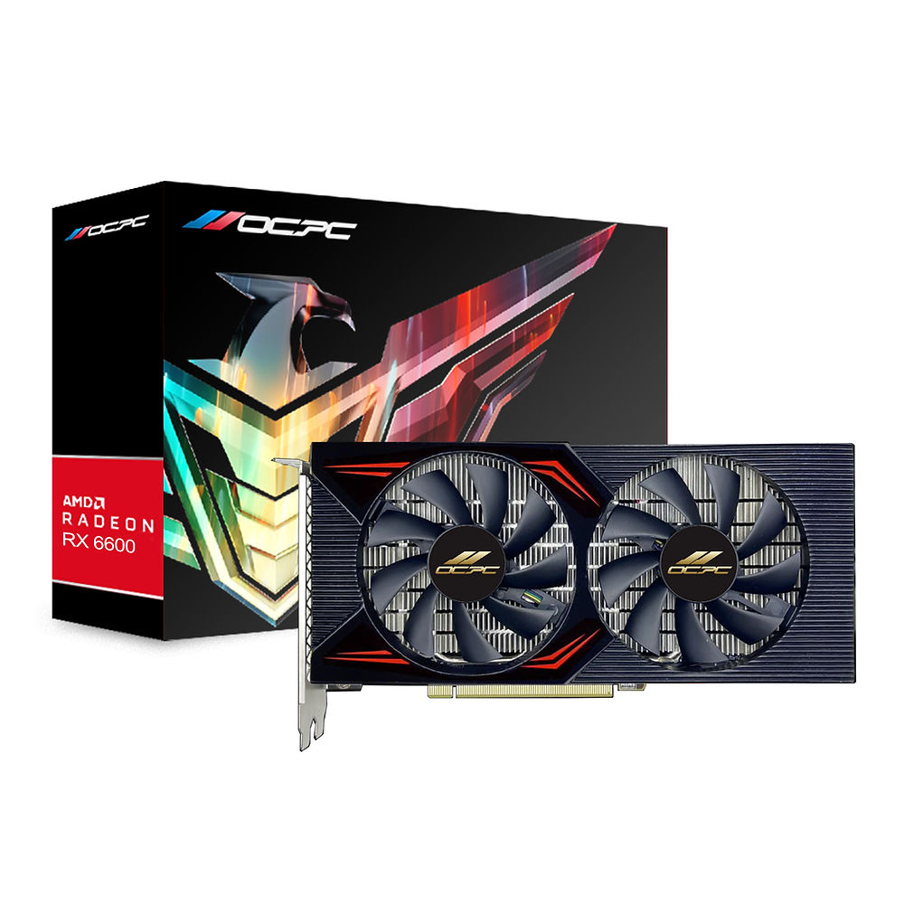 ぽっちゃん　AMD Radeon RX 6600 Amazon.com: ASROCK AMD Radeon RX 6600 Challenger D Dual Fan 8GB