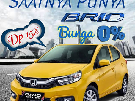 Promo Honda Brio Agustus 2021