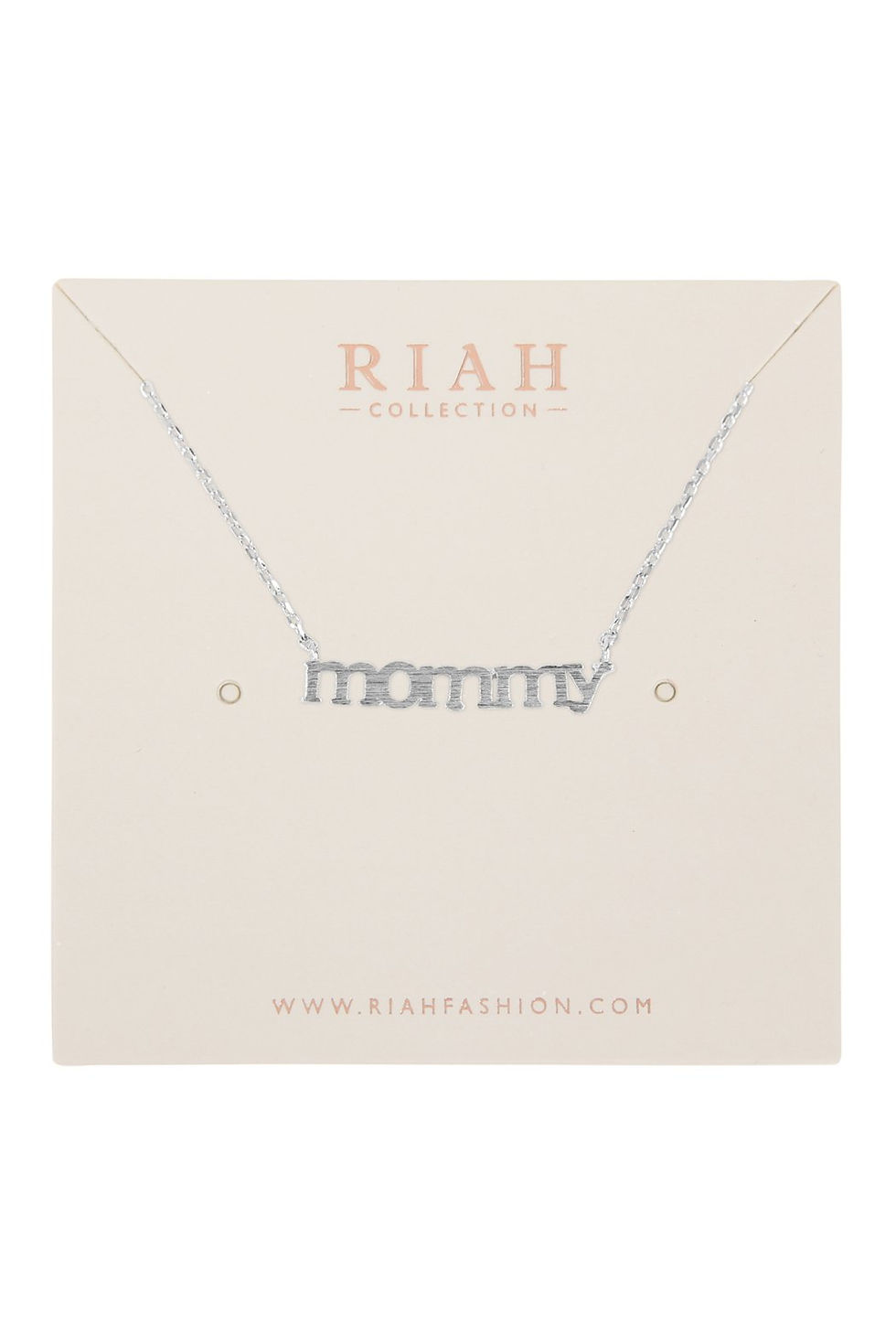 Thumbnail: Cast "Mommy" Pave Necklace