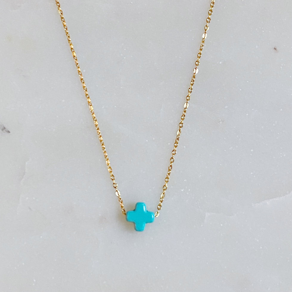 Thumbnail: So Very Blessed Cross Necklace