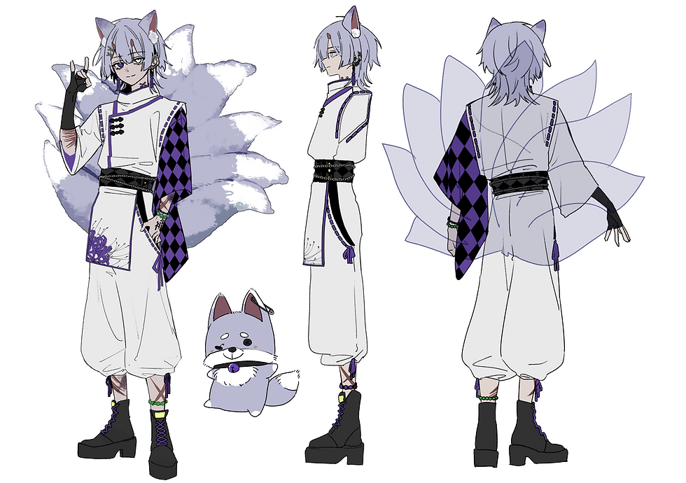 ―孤毒―様/キャラクターデザイン
