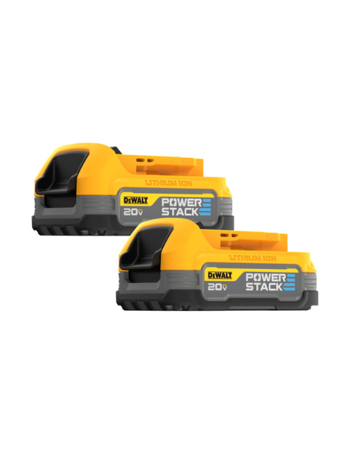 DeWalt 20V Powerstack Battery 1.7AH - 2 Pack
