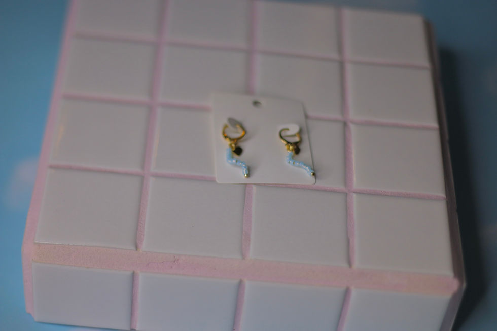 Thumbnail: Pastel Thunder Earrings 