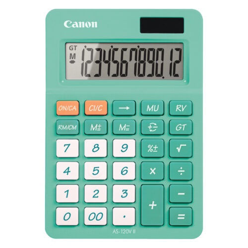 Thumbnail: Kalkulator Desktop 12 Digit Canon AS-120V II