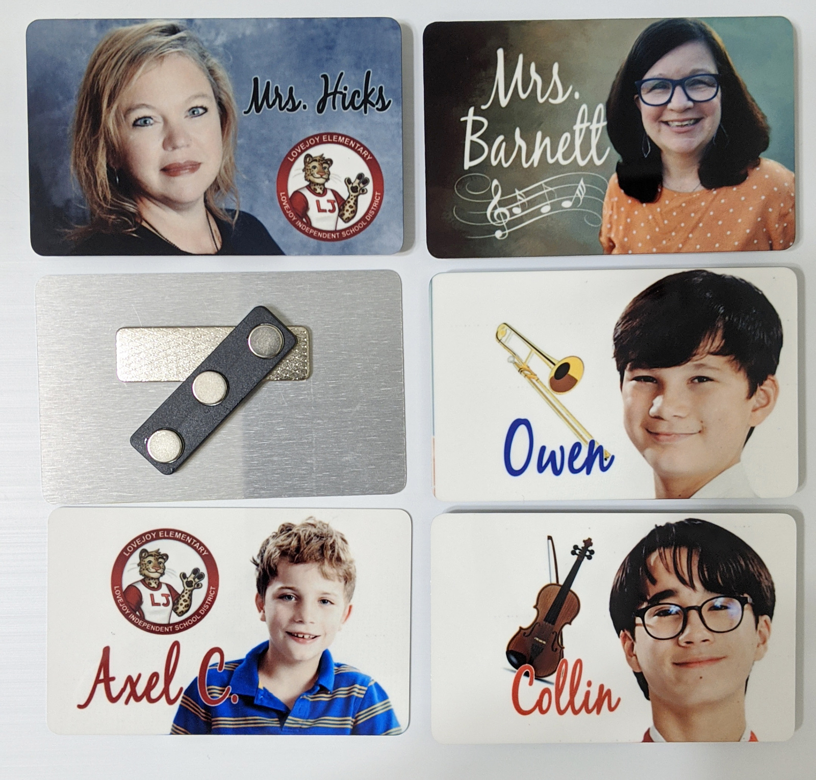 Custom Metal Name Badges