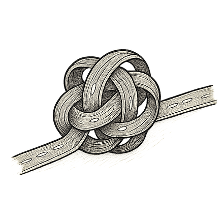 cartoon doodle tangled road.png