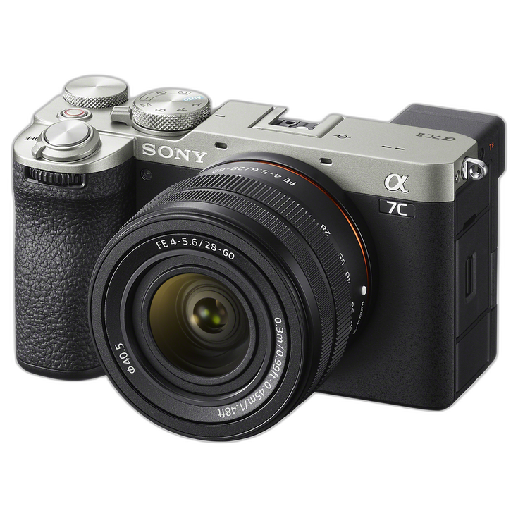 Sony Alpha a7C II Compact Full-Frame Mirrorless Camera (Silver)