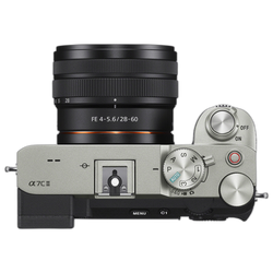 Sony Alpha a7C II Compact Full-Frame Mirrorless Camera (Silver)