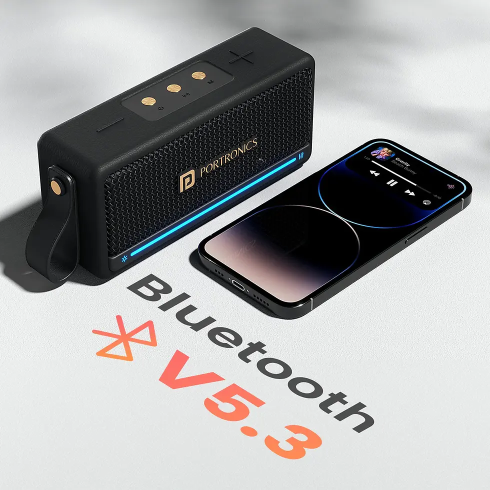 Thumbnail: Portronics Harmony Mini 25W HD Portable Bluetooth Speaker with TWS Mode