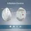 Thumbnail: Portronics Toad Ergo 4 Vertical Wireless Bluetooth Mouse