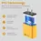 Thumbnail: Portronics Adapto 65M Fast Charging Adaptor For Laptop