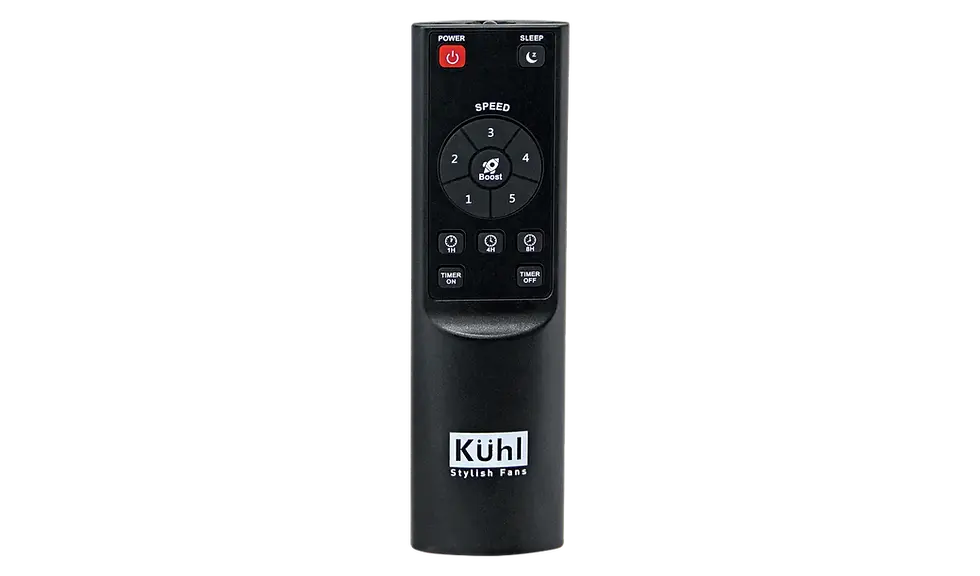 Thumbnail: Kuhl Inspira P2 450mm Noiseless BLDC Pedestal Fan 1400RPM (Colour: White)