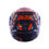 Thumbnail: Steelbird SBH-40 Crazy Doe ISS Glossy Black with Orange Full Face Helmet