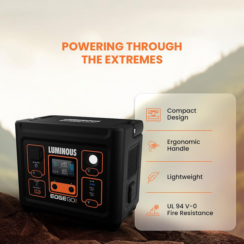 Thumbnail: Luminous Edge GO P700 500W Portable Power Station