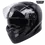 Thumbnail: Ignyte IGN-7 Monocolor Glossy ECE 22.06 ISI/DOT Certified Full Face Helmet