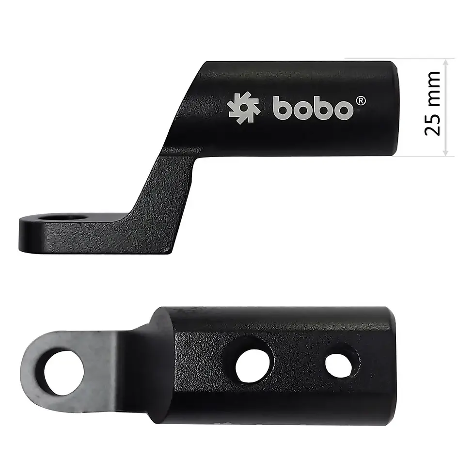 Thumbnail: BOBO 22 mm Rearview Mirror Mount – Metal Aluminum