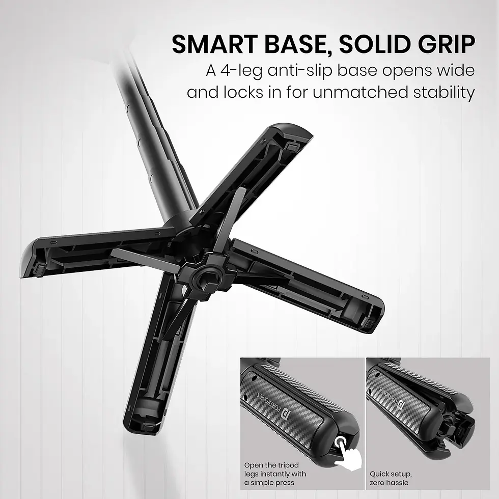 Thumbnail: Portronics Lumistick Air 2-in-1 Smart Selfie Stick