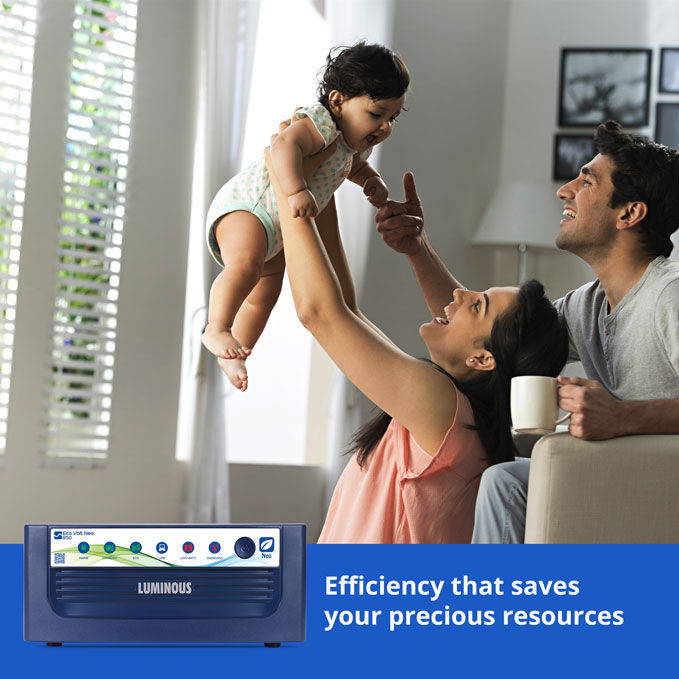 Thumbnail: Luminous Eco Volt Neo 850 Sinewave 700VA Inverter UPS