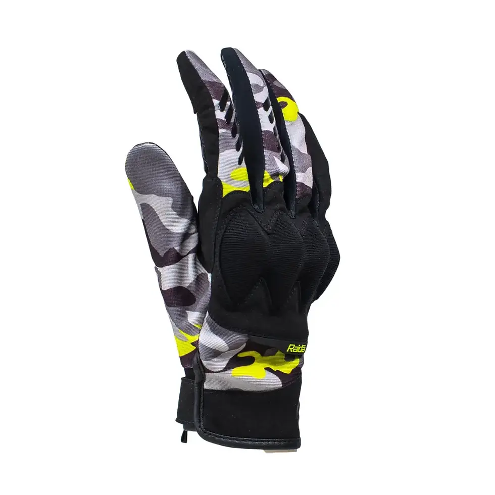 Thumbnail: Raida Trailcraft Off-Road Gloves (Camo-Hiviz)