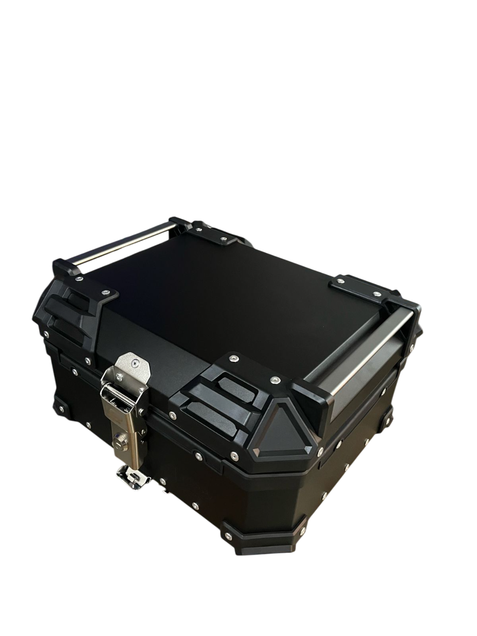Thumbnail: LGP 25 Litres Aluminium Top Box Black (Fits All Motorcycles)