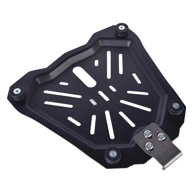 Thumbnail: LGP 45L Black Himalayan Motorcycle Top Box With Backrest