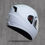 Thumbnail: Steelbird Air SBA-1 ISI Certified Full Face Helmet (Dashing White)