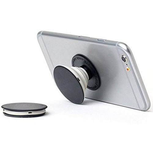 Mobile Pop Socket Holder For Phone & Tablet (Pack of 4, Colour: Black & White)