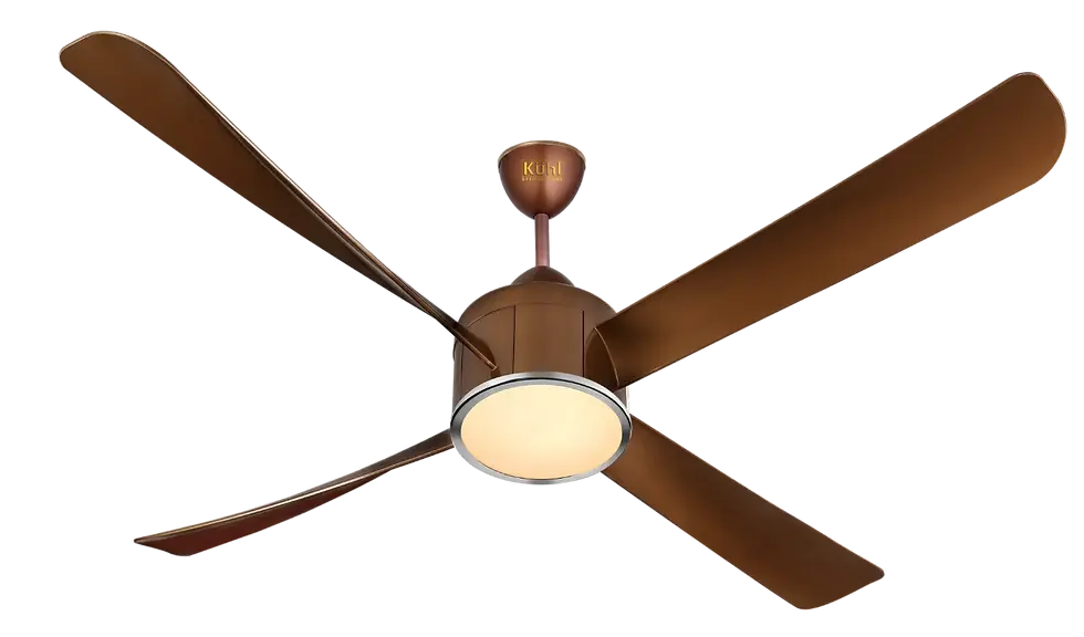 Thumbnail: KUHL Platin D4 IOT BLDC Anti Dust Ceiling Fan with Remote 1500mm