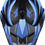 Thumbnail: Steelbird SB-42 Bang Moonwalk Helmet (Matt Black With Blue, Double Visor, L)