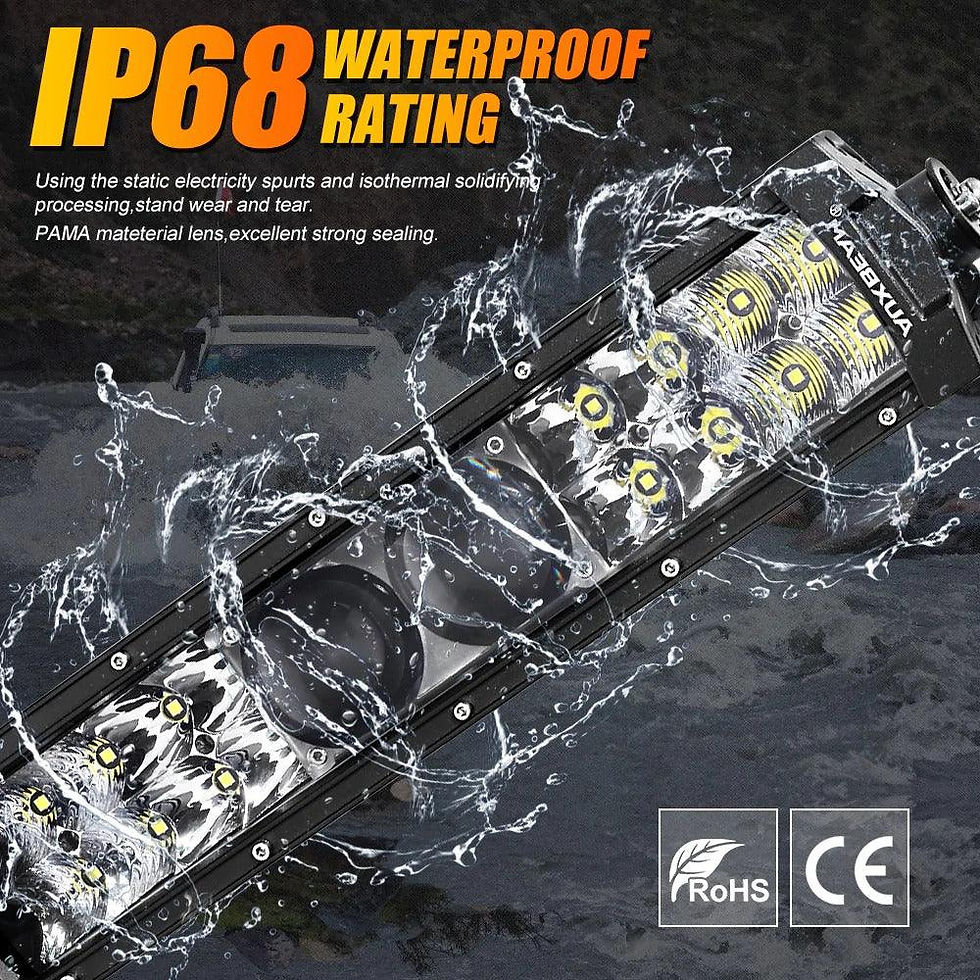 Thumbnail: AUXBEAM 5D-PRO Series SPOT BEAM OFF ROAD LED Light Bars