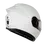 Thumbnail: Ignyte IGN-8 With (PC) Mat White Spoiler ISI/DOT Certified Full Face Helmet