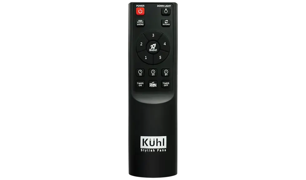 Thumbnail: KUHL Prima A3 1200mm Noiseless BLDC Ceiling Fan with Remote (Colour: Brown)