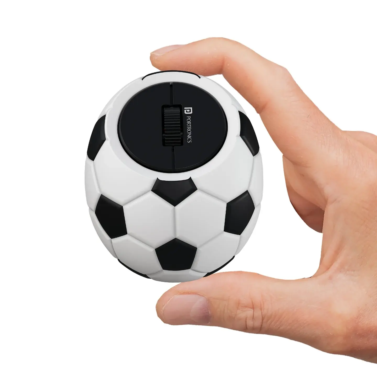 Portronics ToadPlay Football Mini Wireless Rechargeable Bluetooth Mouse