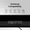 Thumbnail: Portronics Pure Sound Pro X1 100W Bluetooth Soundbar with Wired Subwoofer