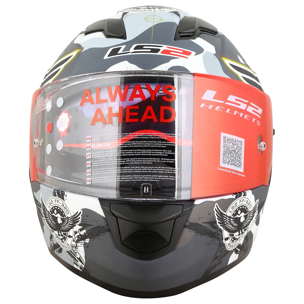 Thumbnail: LS2 FF 320 Veteran Matt Helmet (Size: L)
