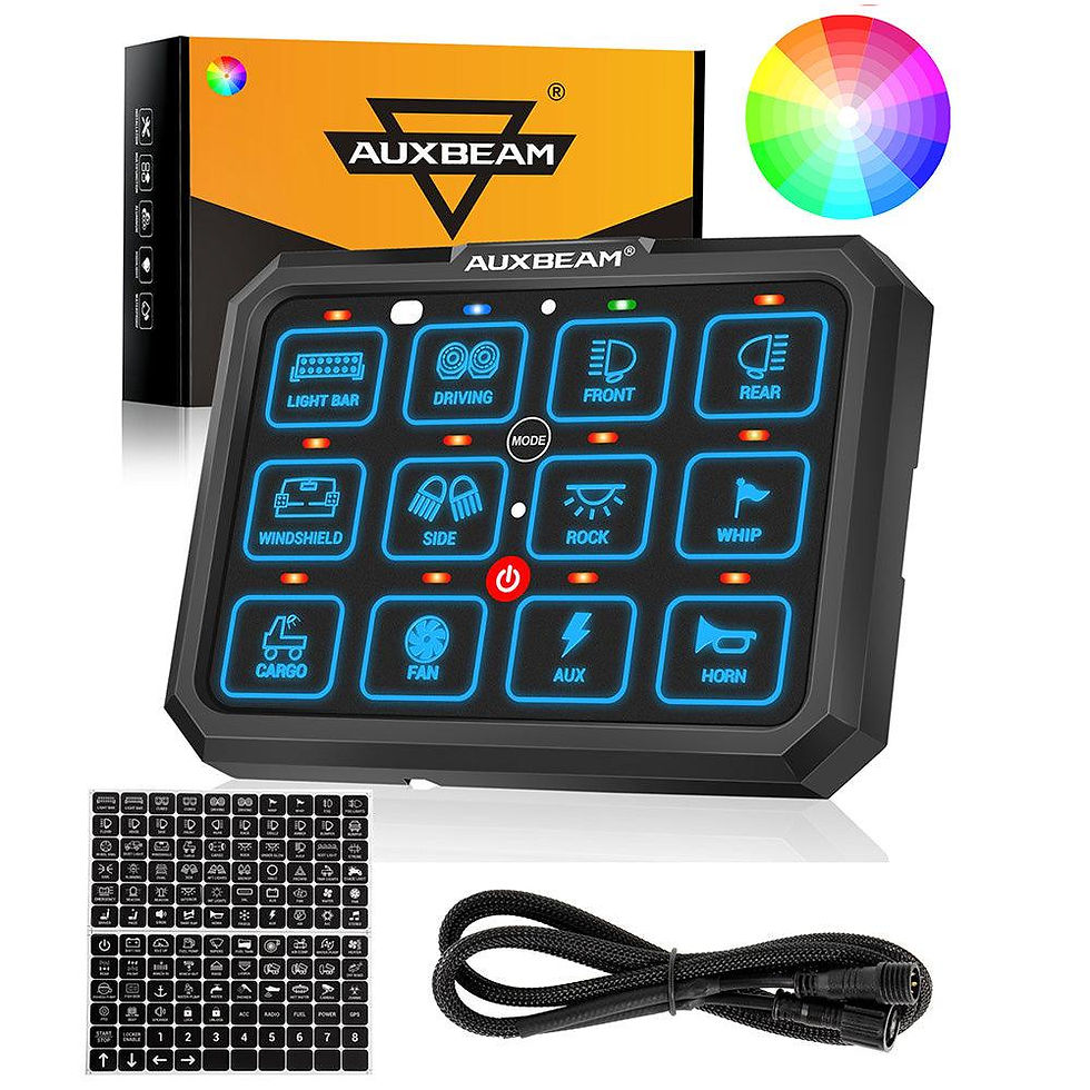 Thumbnail: AUXBEAM RGB Series Switch Panel (6 Gang-8 Gang-12 Gang)