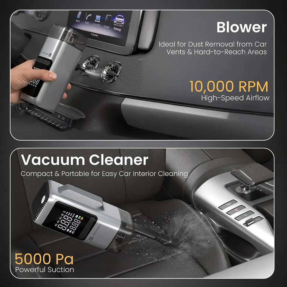 Thumbnail: Portronics Vayu Cop 6-in-1 Emergency Kit & Type-C Rechargeable Utility Station