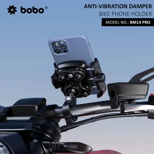 Thumbnail: BOBO BM14 PRO X Quick Release with Vibration Controller Phone Holder